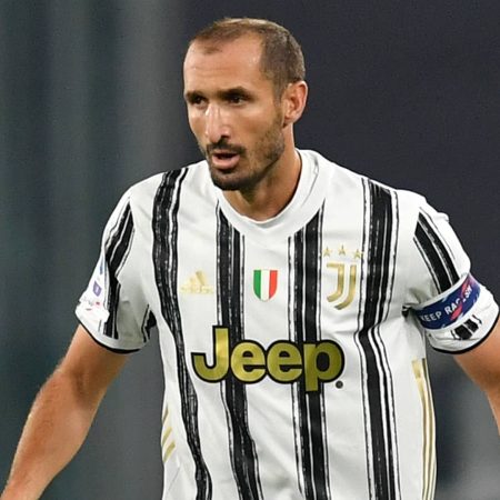 Juventus, tegola Chiellini: out circa 1 mese