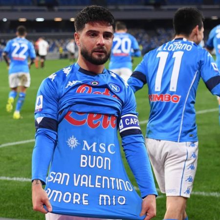 Record Insigne: raggiunta quota 100 gol con la maglia del Napoli