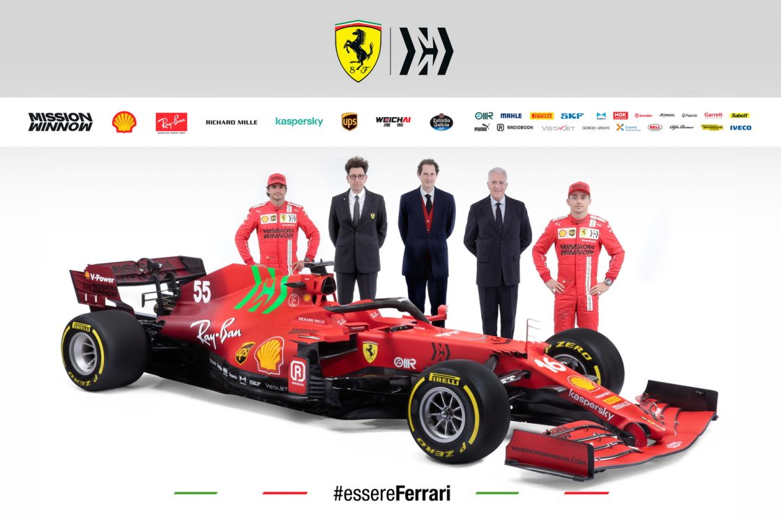 Formula 1 2021: presentata la nuova Ferrari SF21!