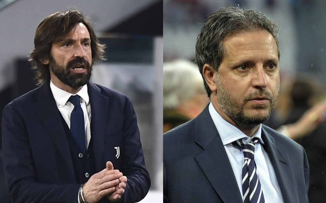 Juventus: Pirlo e Paratici a rischio licenziamento.