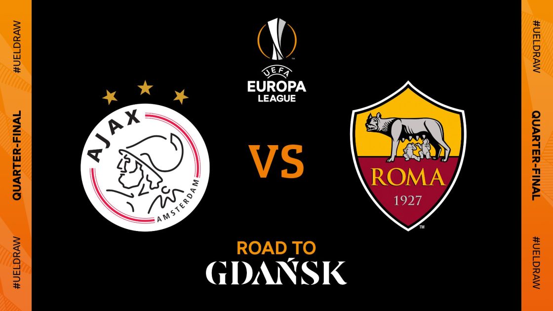 Roma – Ajax Quarti Finale Europa League: quando si gioca, Precedenti e Statistiche