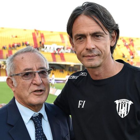 Crisi Benevento e Pippo Inzaghi in bilico: squadra in ritiro