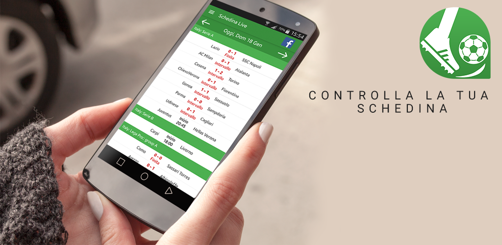 Schedina Live, l’app per monitorare le vostre scommesse