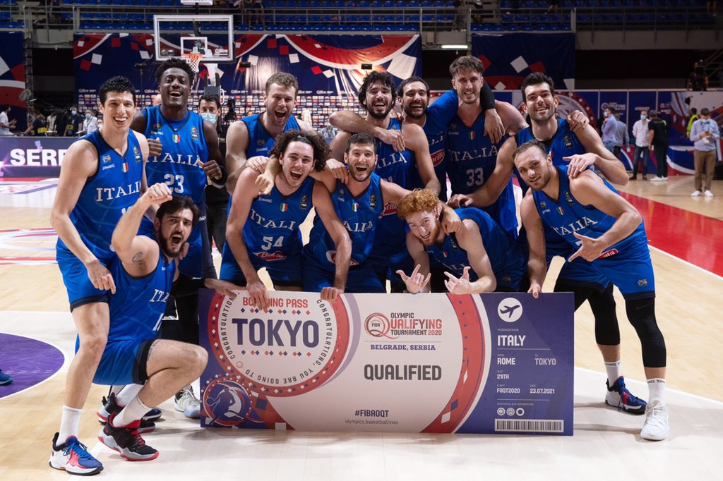 Basket, l’Italia torna alle Olimpiadi dopo 17 anni