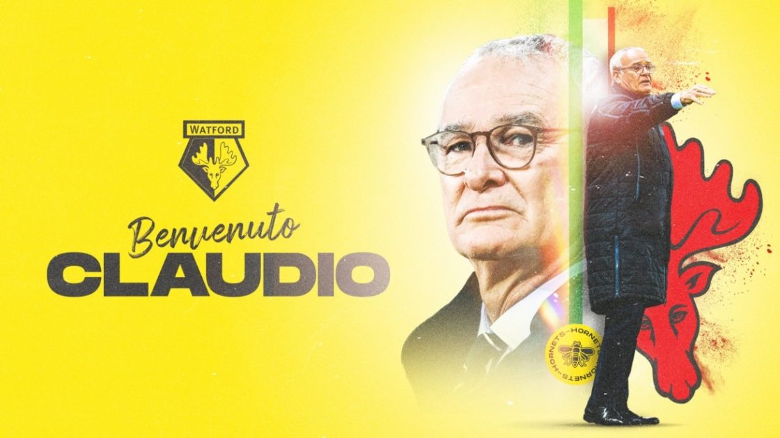 Ufficiale: Ranieri nuovo manager del Watford