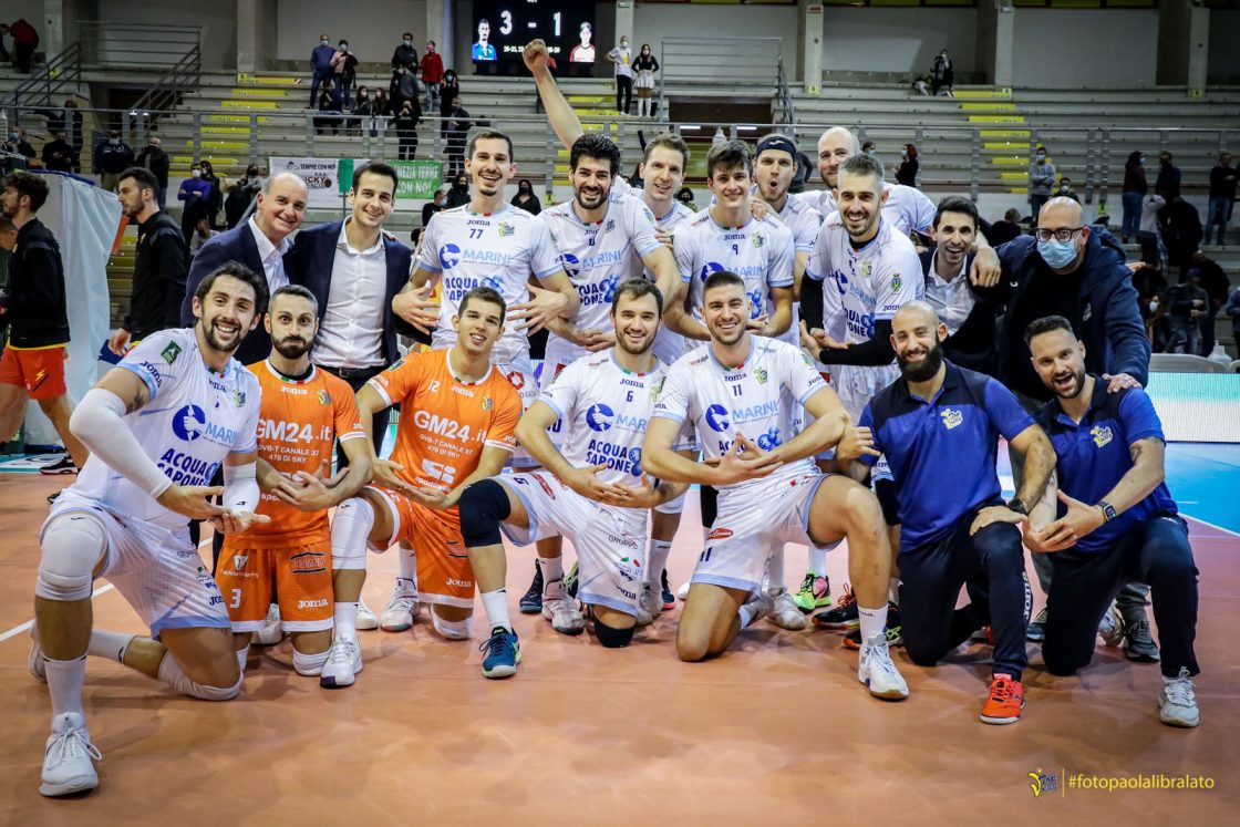 Superlega, volley maschile: Cisterna supera Vibo nell’anticipo