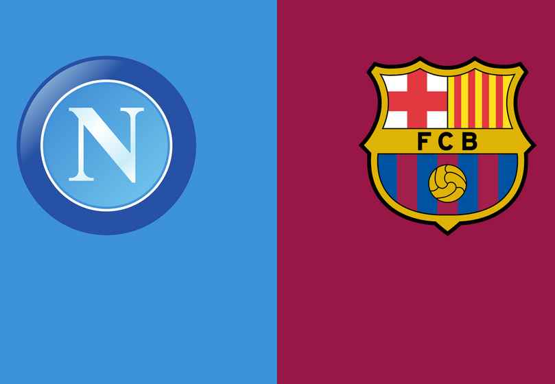 Napoli-Barcellona, ritorno spareggi Europa League 24-2-2022.