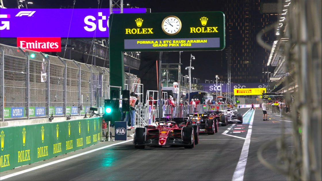 Ordine Arrivo Gran Premio di Arabia Saudita di F1: Vince Verstappen, 2° Leclerc, 3° Sainz