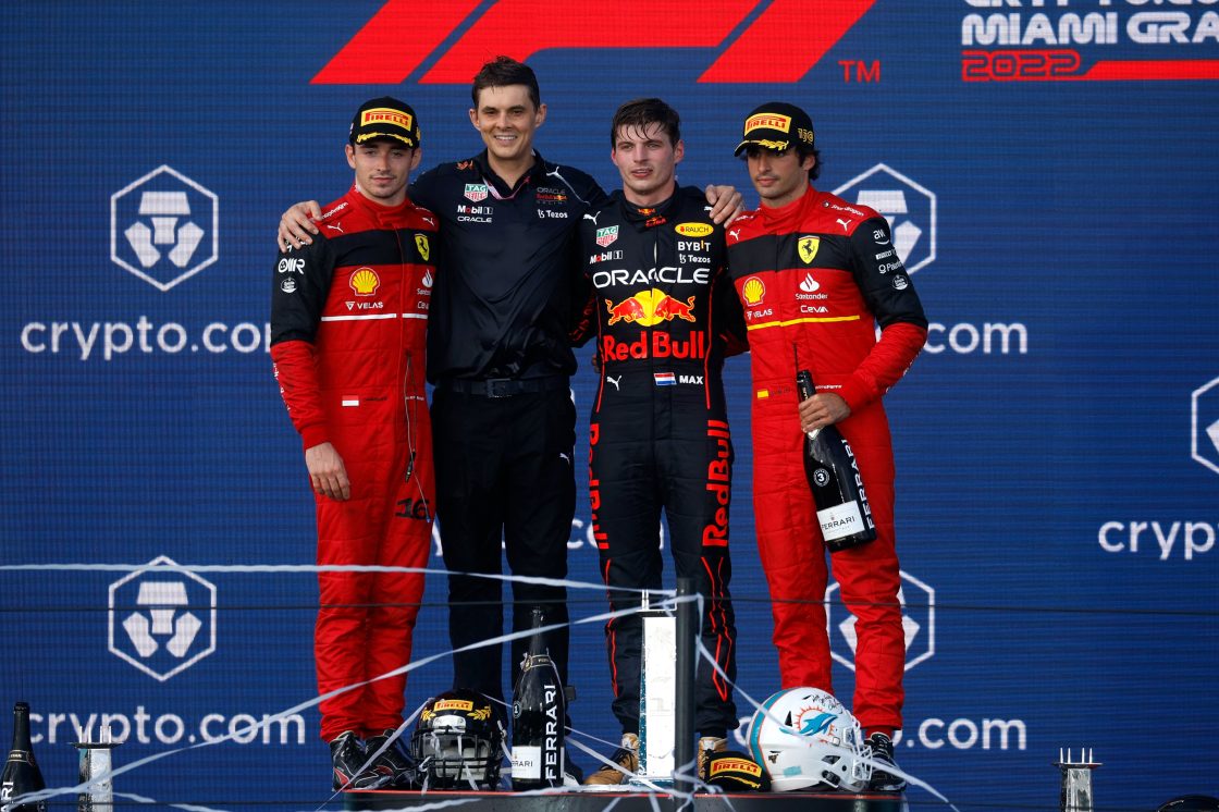 Ordine Arrivo Gran Premio di Miami di F1: vince Verstappen davanti a Leclerc