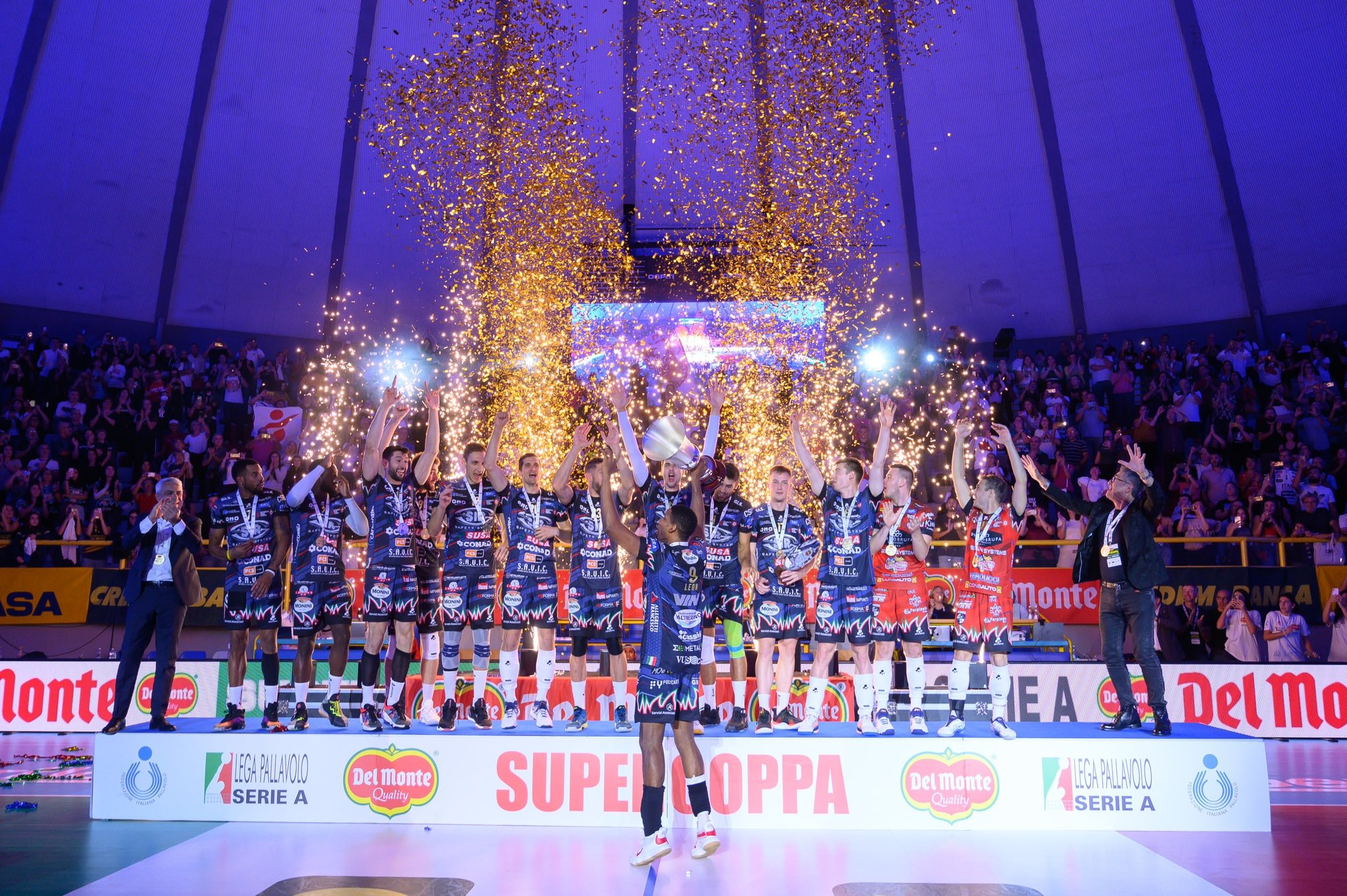 Volley maschile, a Perugia la Supercoppa Italiana