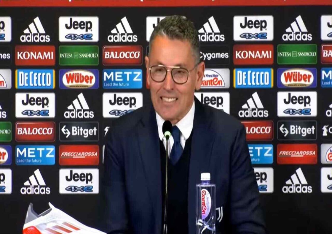 Juventus-Bologna 1-1, dichiarazioni post partita, Landucci “Io non commento le decisioni arbitrali, primo tempo fatto male, nel secondo abbiamo cercato di vincerla.”