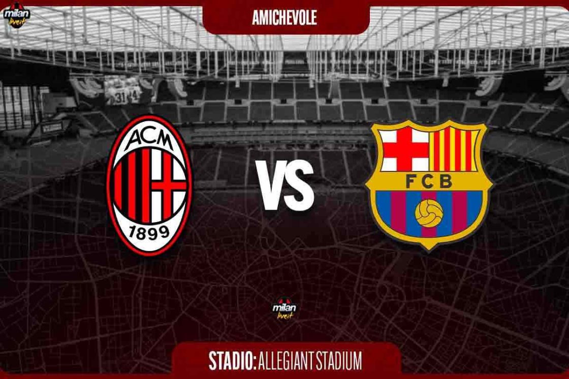 Video Gol e Highlights Milan-Barcellona 0-1: sintesi 02-08-2023