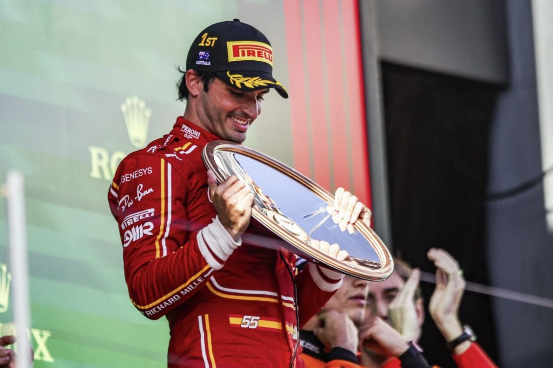 Ordine Arrivo Gran Premio di Australia di F1: Doppietta Ferrari, vince Sainz davanti a Leclerc